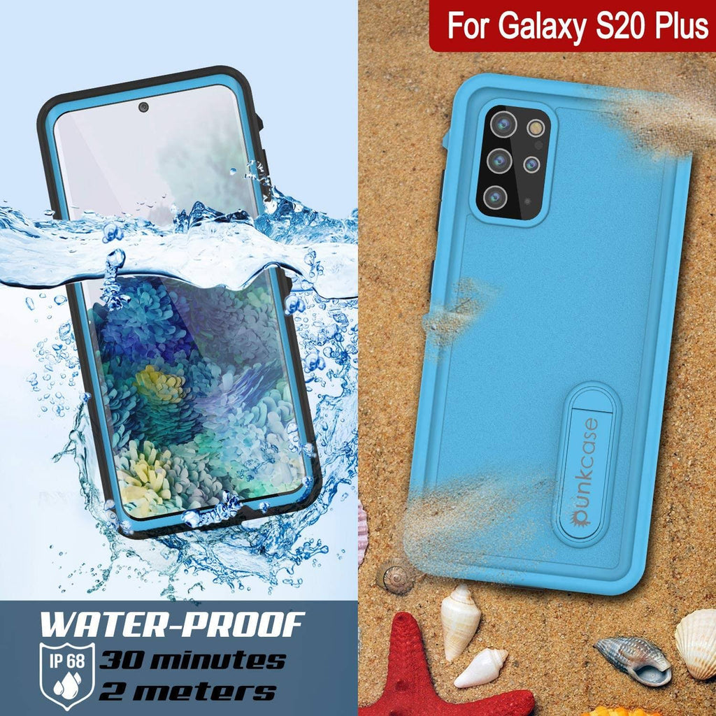 Light Blue Waterproof Case for Galaxy S20+ Plus L170784