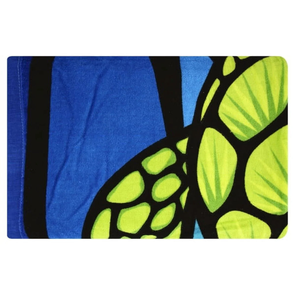 Blue Turtle Beach Towel N431
