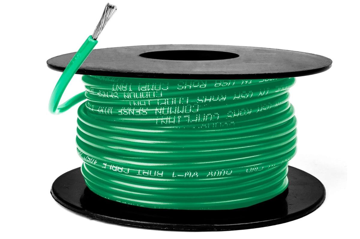 Tinned Copper Marine Wire - 2 x 100 Feet (200 Feet Total) - Yellow Y635