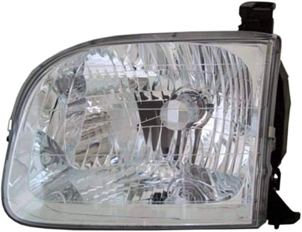 Toyota Tundra Headlight Assembly 2000 01 02 03 2004 Driver Side Double Cab Pack of 2 F39000
