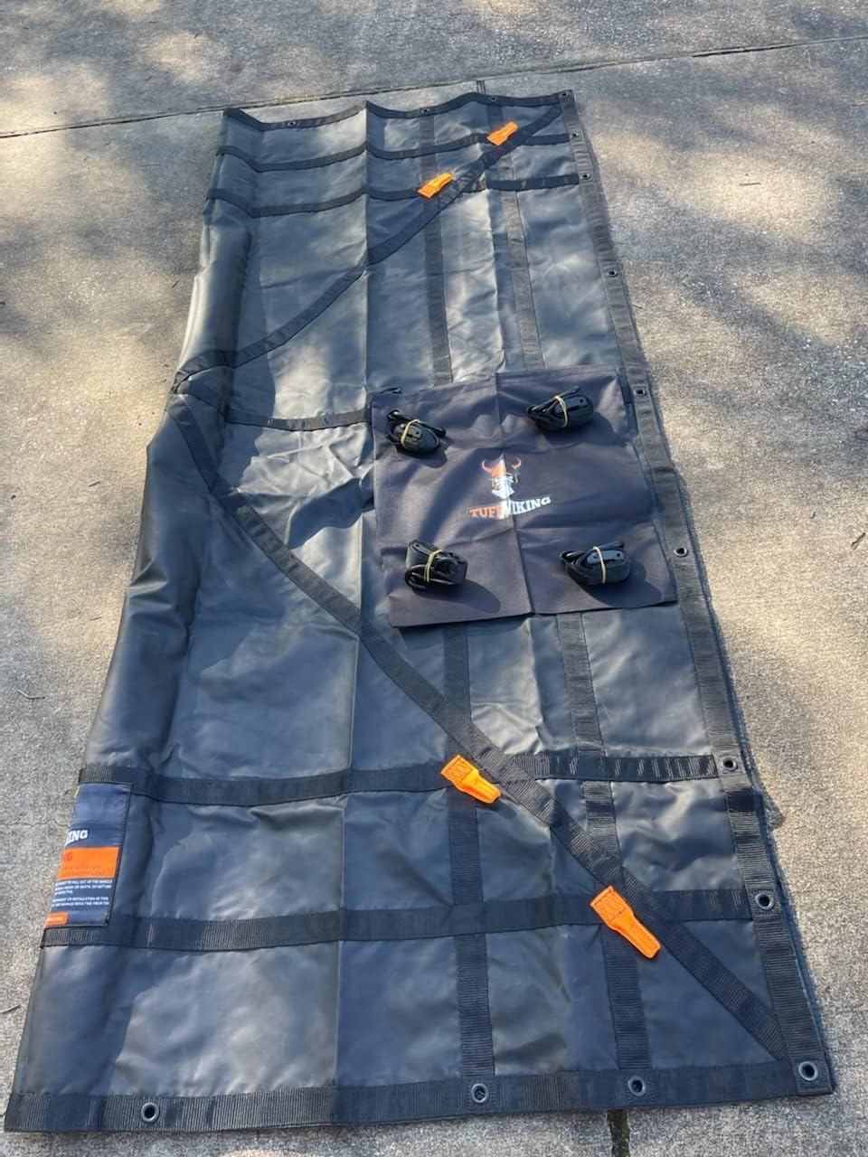 Waterproof Heavy Duty Truck Bed Cargo Net ( 6.75' x 8') G507