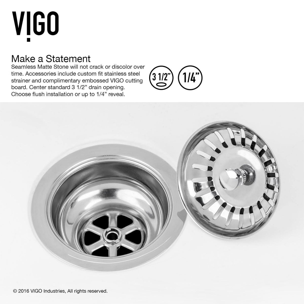 30x22 Matte Stone Farmhouse Kitchen Sink and Stainless-Steel Faucet Set A14082