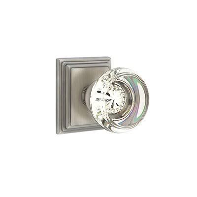 Crystal Knob with Rose Emtek R444