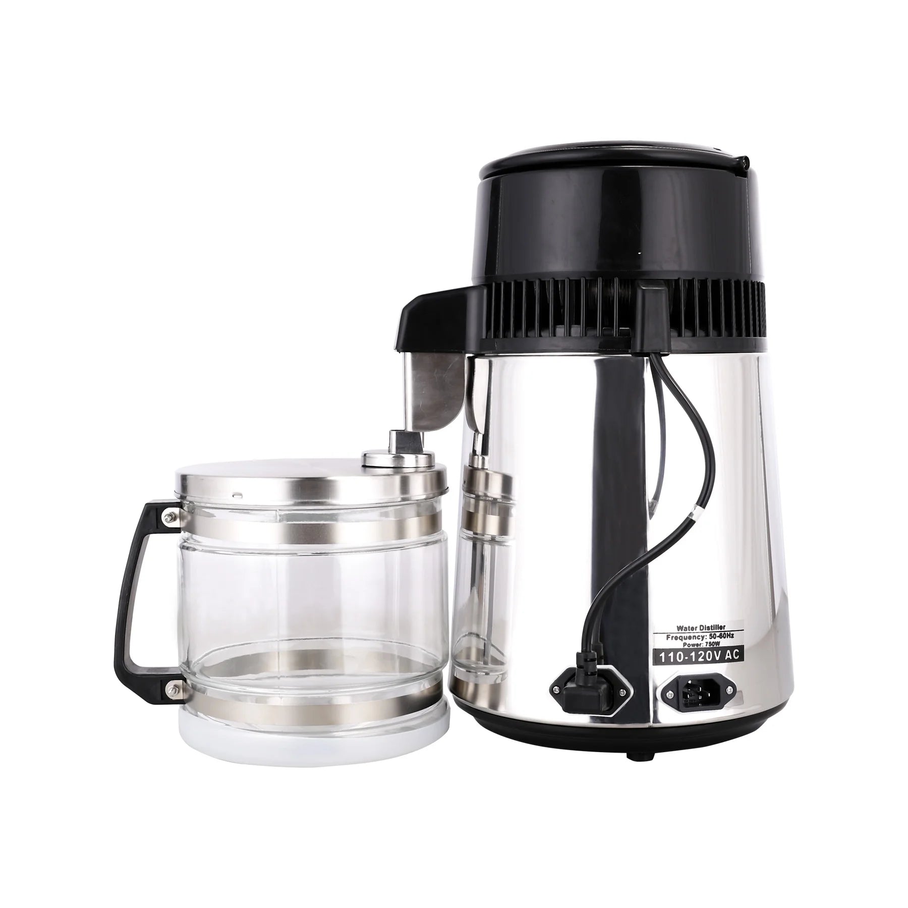 Stainless Steel Water Distiller Purifier Machine 4L D23149