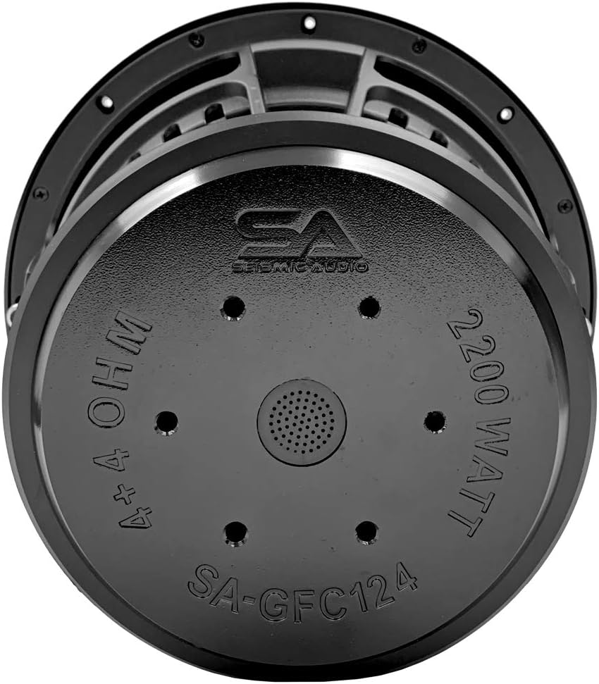 12 Inch 2200 Watt Dual 4 Ohm Car Audio Subwoofer V21811