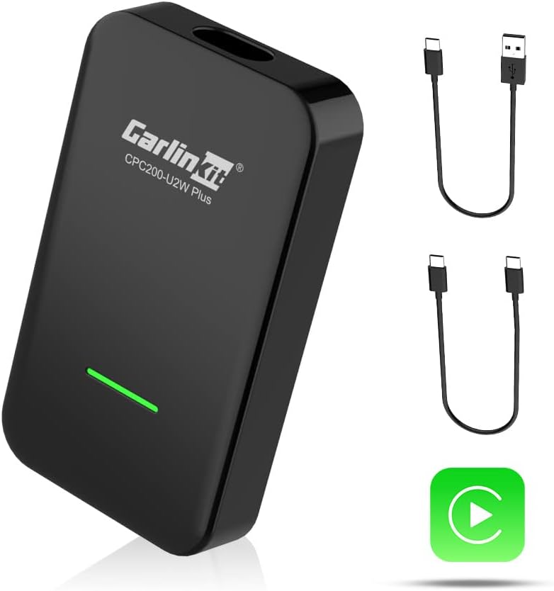 Wireless CarPlay Adapter with 2 USB Cables D194802