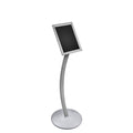 Snap-Frame Sign Holder with Curved Metal Stand K744