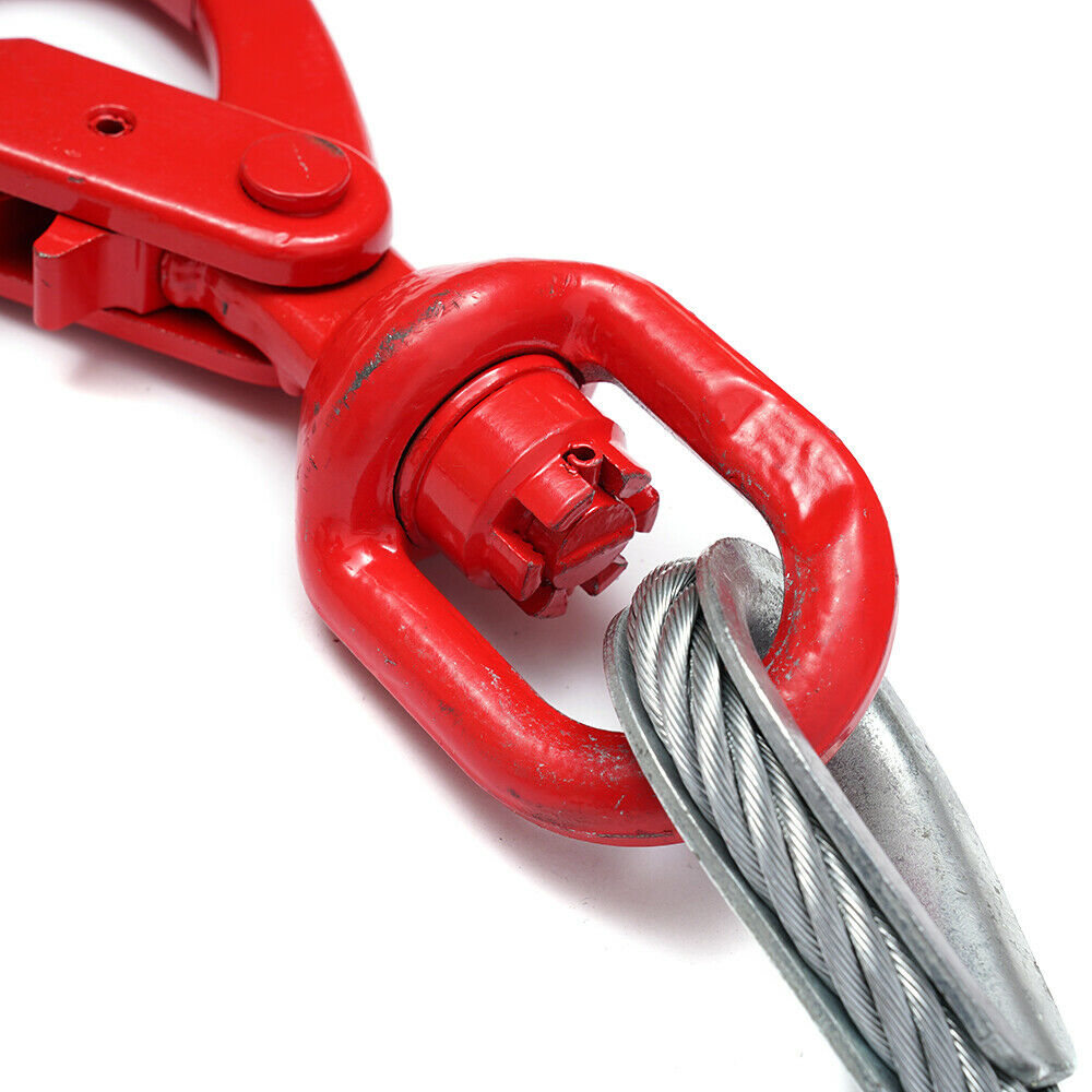 3/8"x 50" Hot-Dip Galvanized Steel Wire Rope Sling Winch Cable Q703