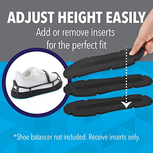 3 Pack 1/4" Thick Shoe Insert for Walking Boot X662243
