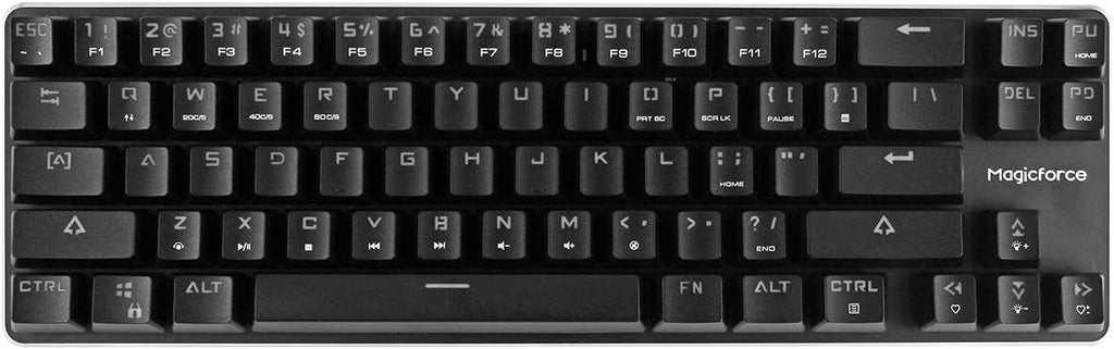 68 Keys White Backlit Mechanical Keyboard C936349