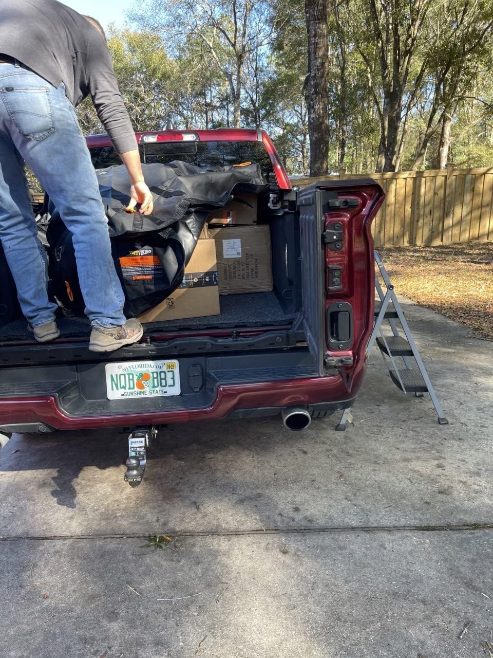 Waterproof Heavy Duty Truck Bed Cargo Net ( 6.75' x 8') G507