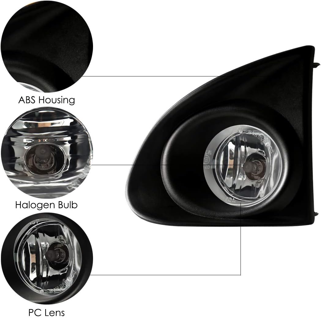 For Toyota AXIO 2013 2014 2015 Car Fog Lights DRL Lamps M80376