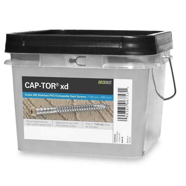1750 Piece Stainless Steel Deck Screws A640655