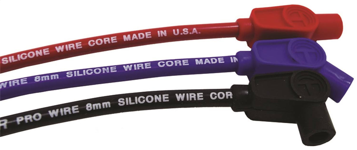 8mm Black Spark Plug Wire Set W311