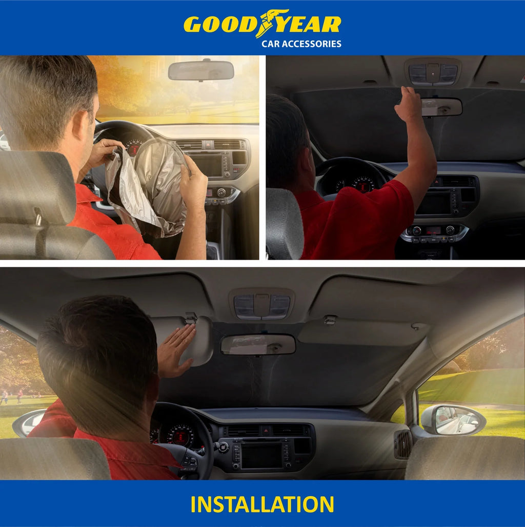 Foldable Windshield Sun Shade for Ford Mustang D567