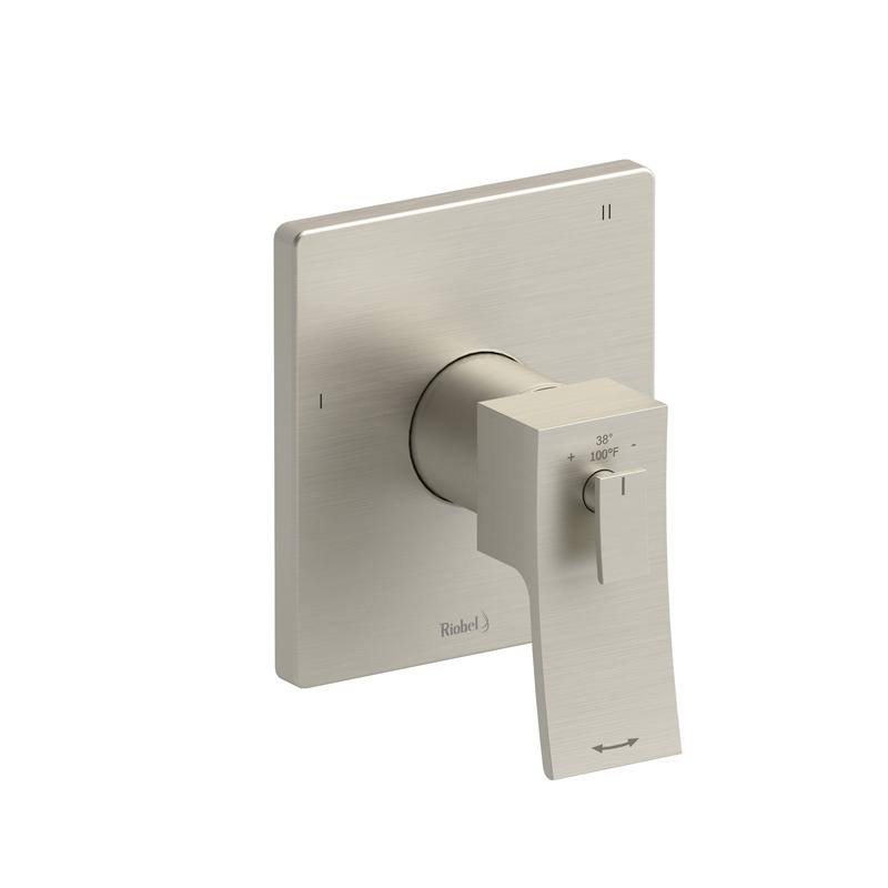 Brushed Nickel Coaxial Valve Trim Q94447