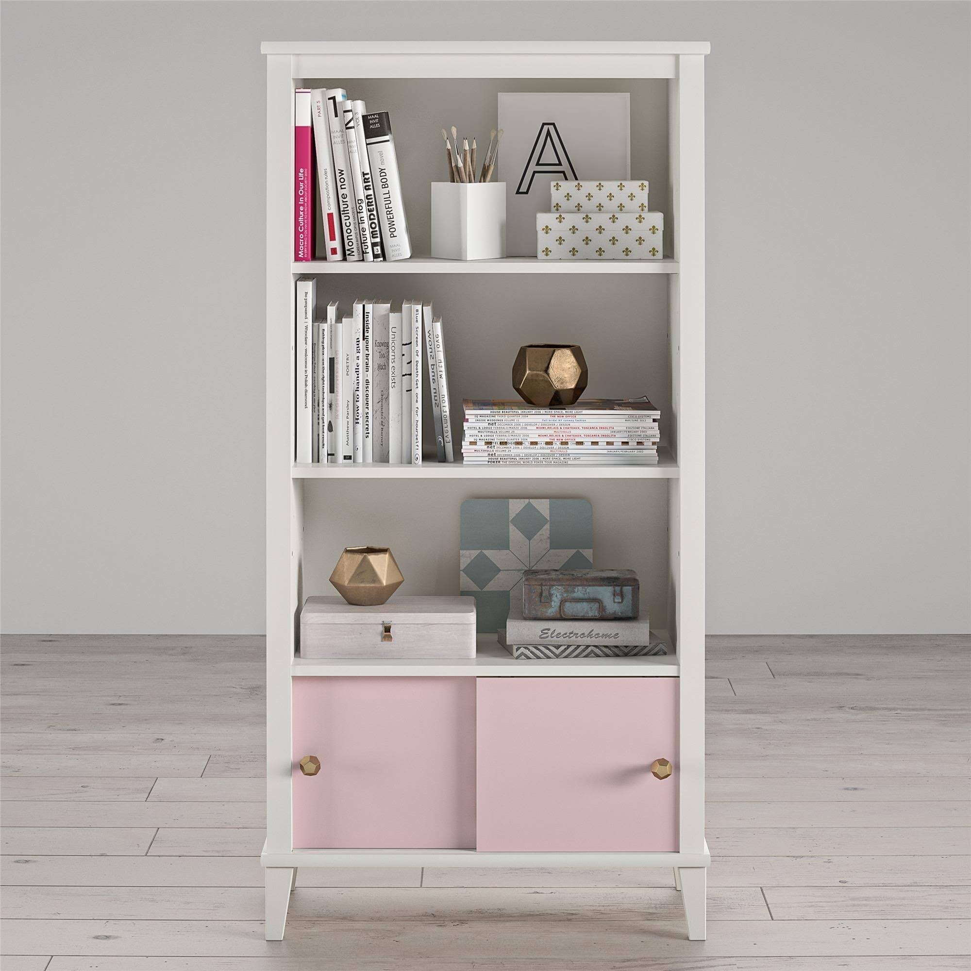 White Bookcase F32942