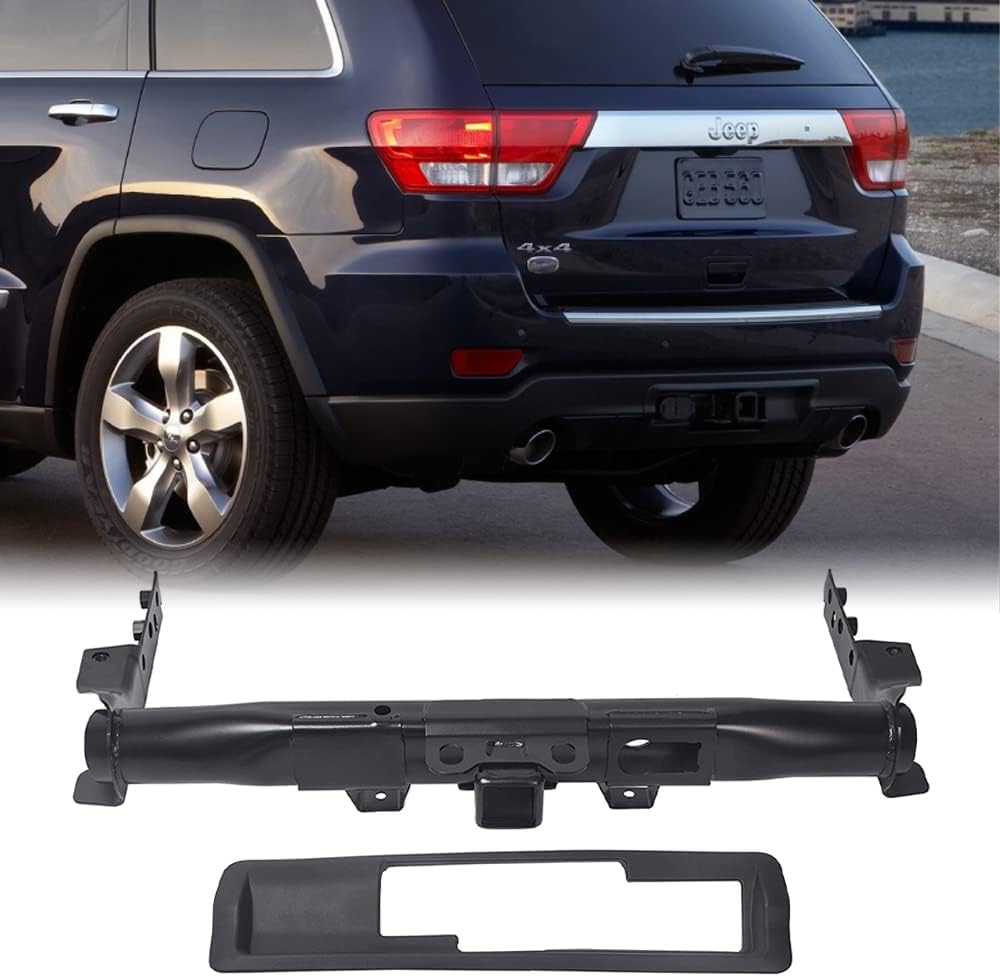 Hitch Receiver and Bezel Class IV Trailer Tow Hitch Receiver 2 Packages O6396
