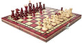 Vintage Carved Wooden Chess Set K967