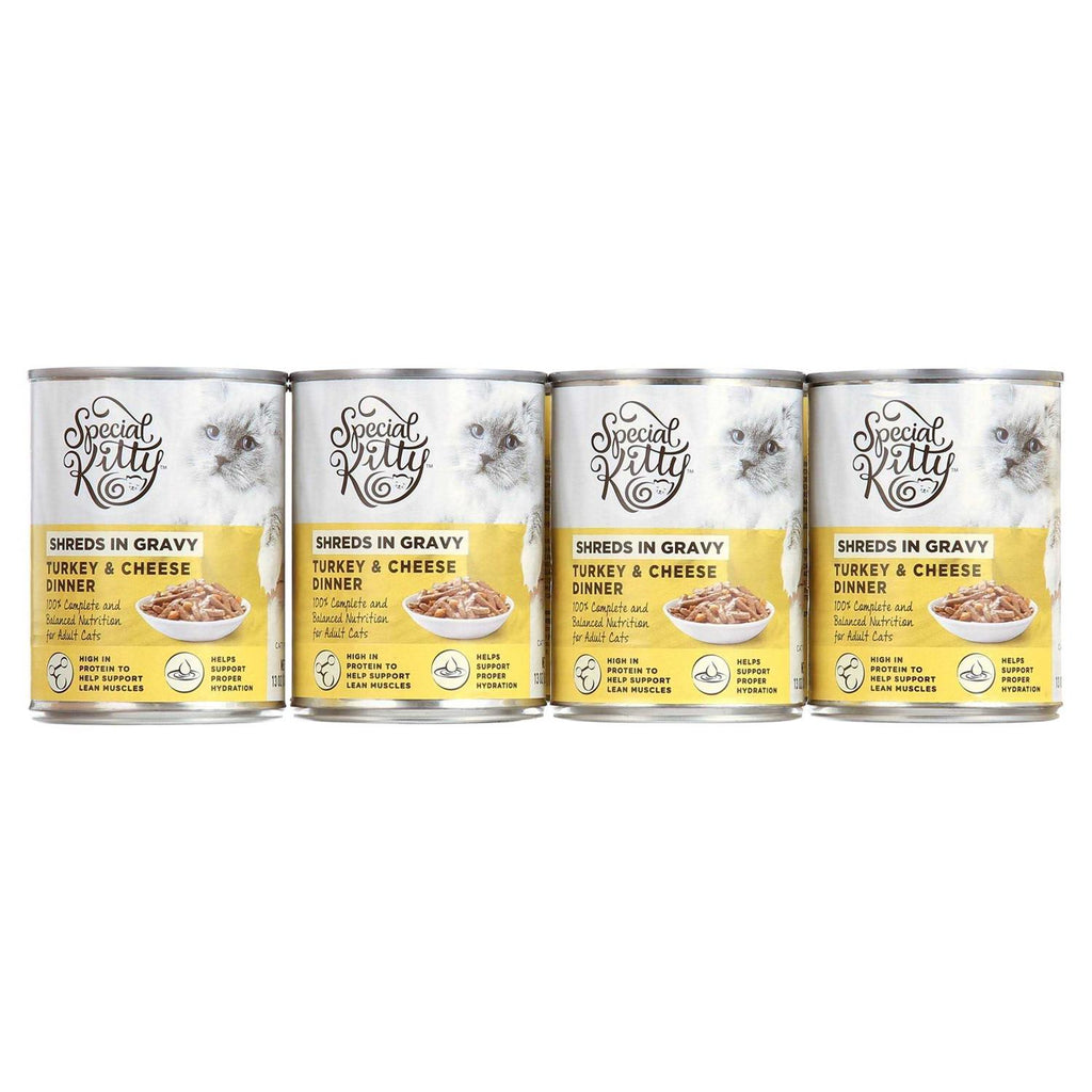 Special Kitty Turkey Cheese Wet Cat Food Multi-Pack - Pet Supplies online store