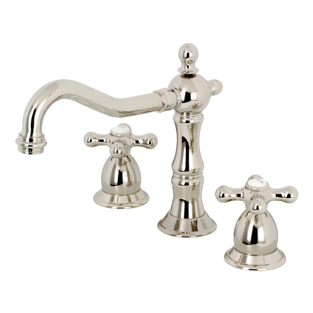 Brushed Brass Widespread Bathroom Faucet O468