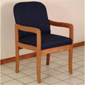 Prairie Guest Chair in Light Oak - Cream, Beige D587