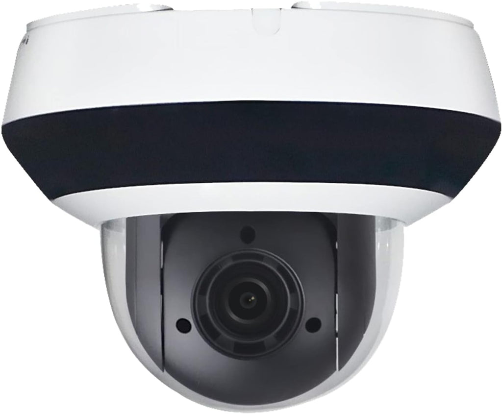 4MP Outdoor PTZ IP Camera Dome, 4X Optical Zoom, 66ft IR Night Vision, H.265+, IP66 R830