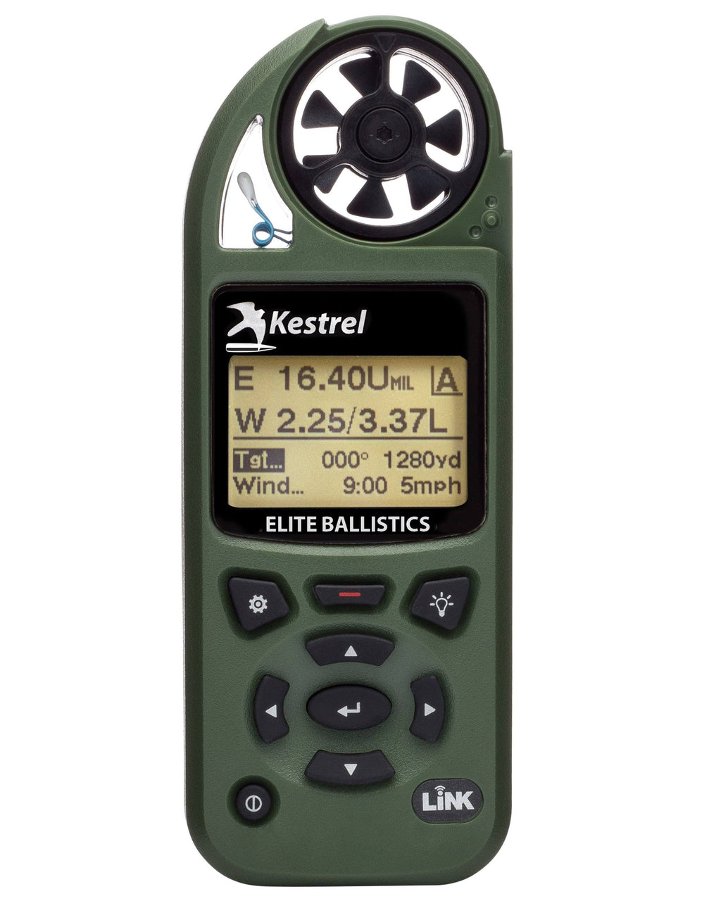 Olive Weather Meter with Applied Ballistics Link A1208