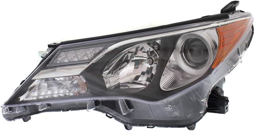 Head Light Assembly Passenger Side with Bulbs A9828