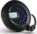 Rechargeable Portable CD Player with Headphone, Pack of 2 T449