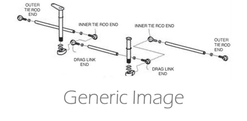 Tie Rod M10 X 1.25 Left Thread for Snowmobile S38680