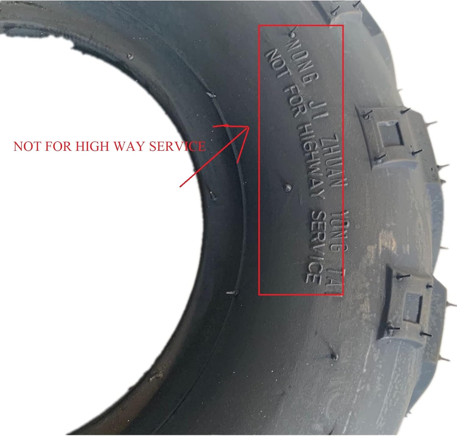 20x10-8 Lawn Garden Tractor Mover Cart Turf Tires 4PR U826430