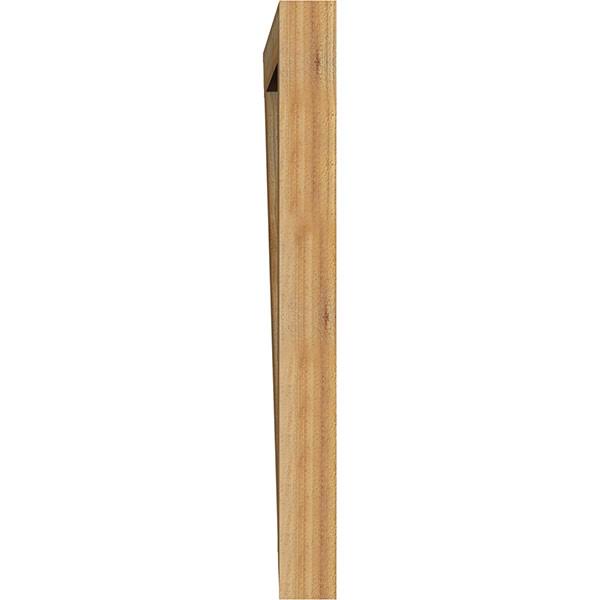 4x22W x 42x22D x 42x22H Traditional Rough Sawn Western Red Cedar Bracket Y492