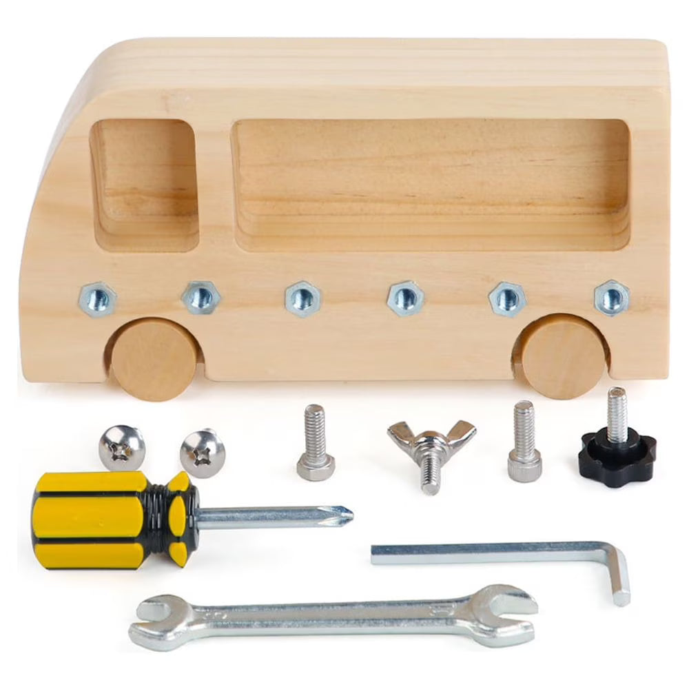 Montessori Screw Driver Board Educational Learning Toy G7667