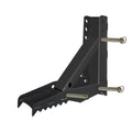 24 inch Excavator Hydraulic Thumb Backhoe Thumb Attachments Weld 1/2 Inch Teeth Thick Steel Plate Assembly CNC Plasma Cut Bolt-On Design Q10898