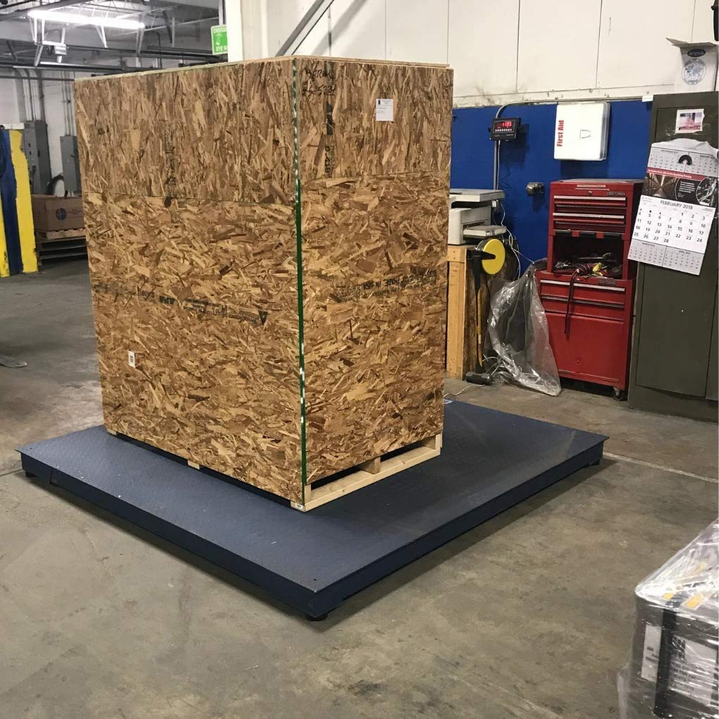 40 X 40 Floor Scale Pallet Size with 10,000 Lbs X 1 Lb D86528