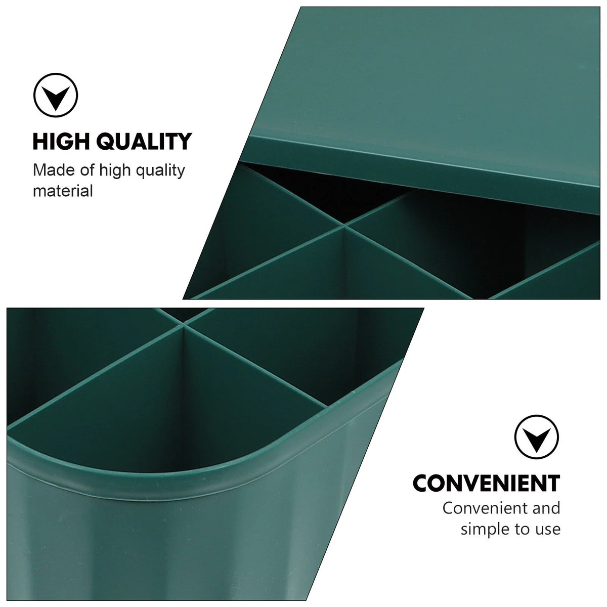 Underwear Drawer Storage Organizer Bin Box Green Z3923