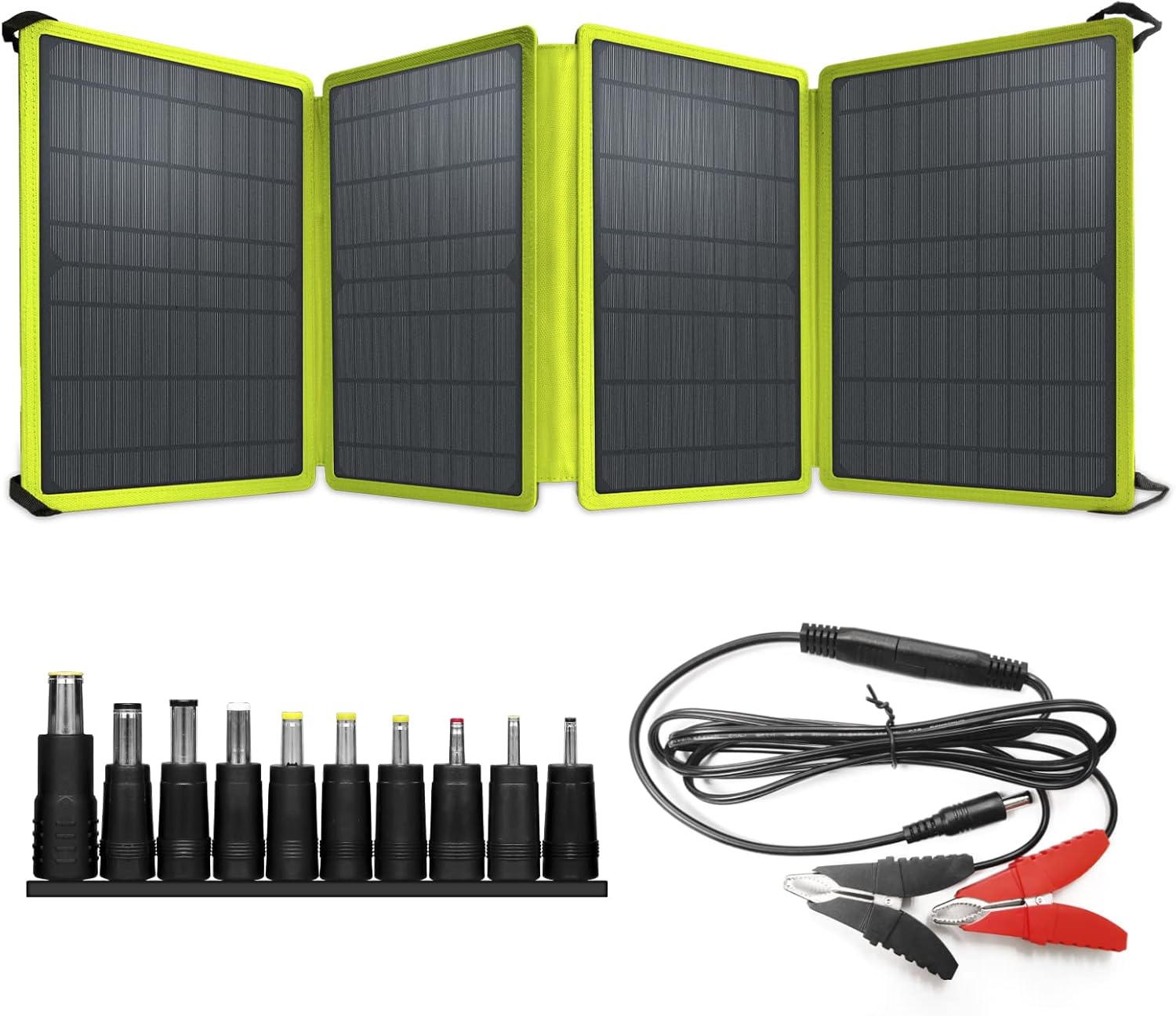 60W Foldable Solar Panel Charger with Mono Cells J8533