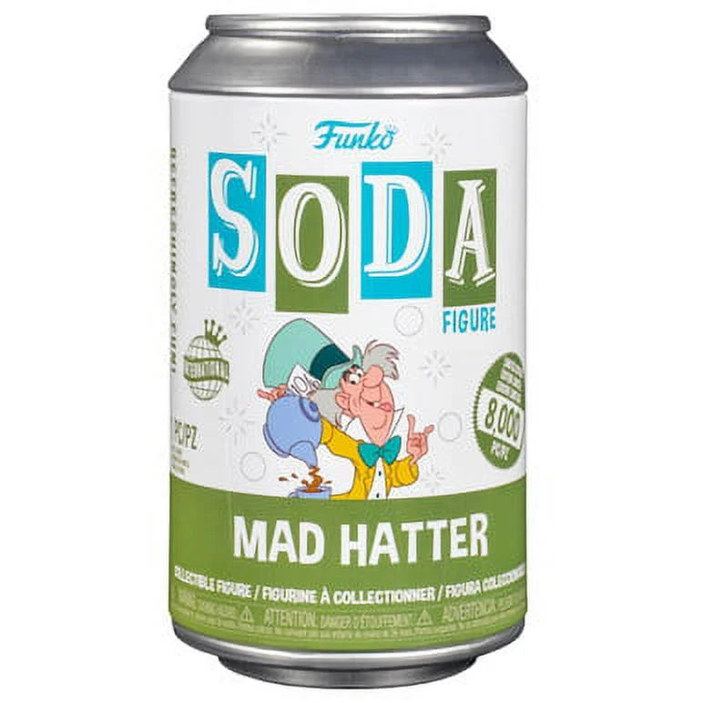 Alice in Wonderland Mad Hatter Vinyl Soda O331901