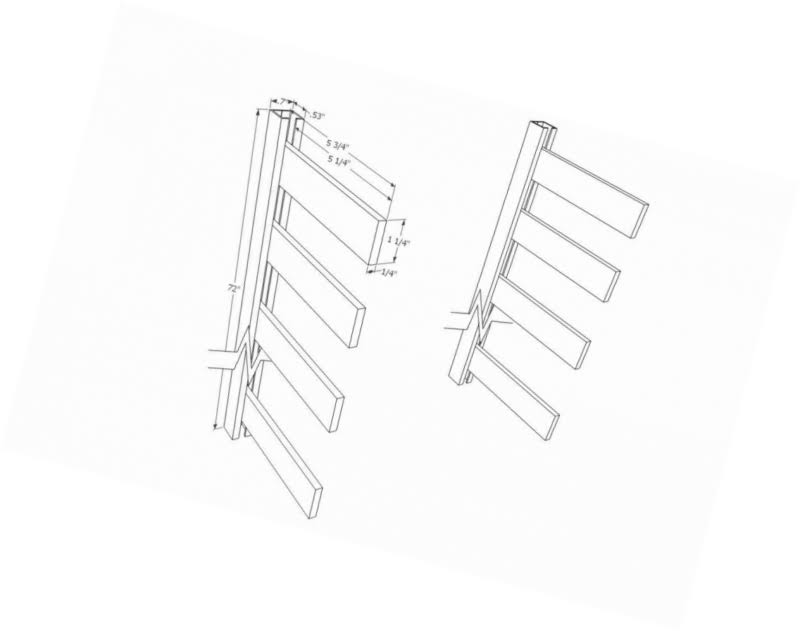 Shelving Hardware System for 4 Rows of 6-Inch Deep Shelves 72-Inch Vertical Standards Q48349