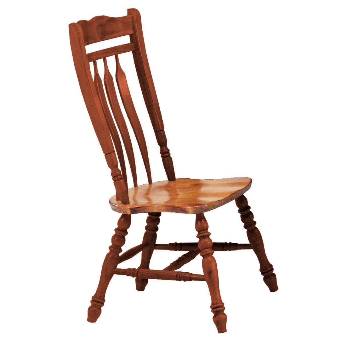 Light Oak Dining Chair Set of 2 E695469