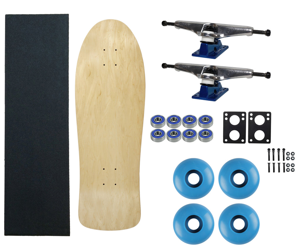 Natural 30" Skateboard Complete with Hollow Trucks and 58mm Wheels N438339