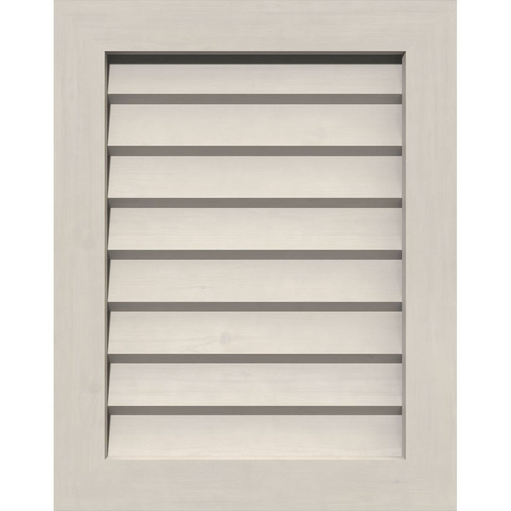Primed Non-Functional Vertical Gable Vent C5349
