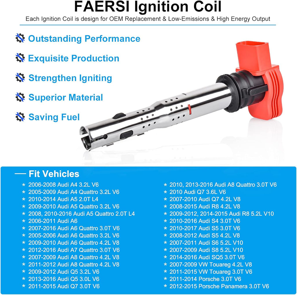 Ignition Coil Pack Set of 4 V155407