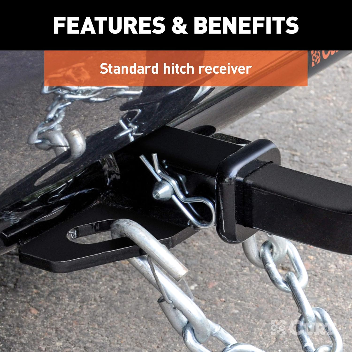 Class 1 Trailer Hitch with Ball Mount, 1-1/4-In Receiver T766728