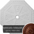 29 1/8x22OD x 2 1/4x22ID x 1 1/8x22P Spring Octagonal Ceiling Medallion B383