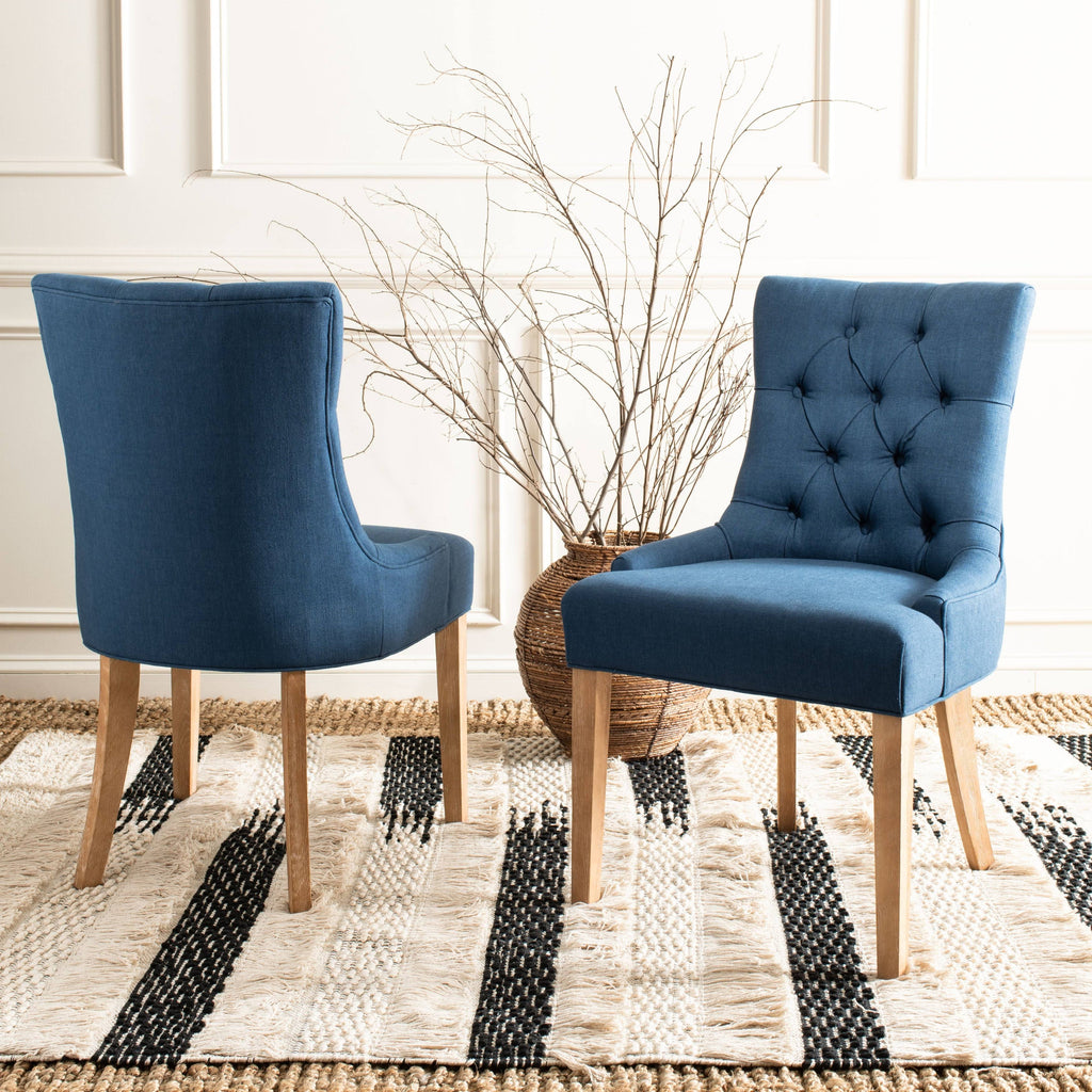 Blue Set of 2 Side Chairs C151849