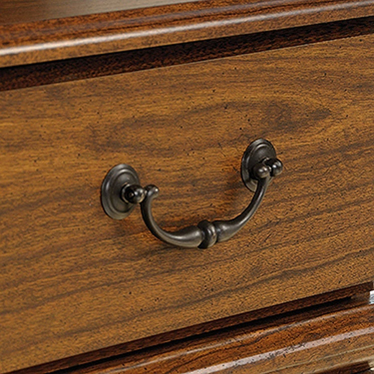 Milled Cherry Computer Desk with Hutch Y8094