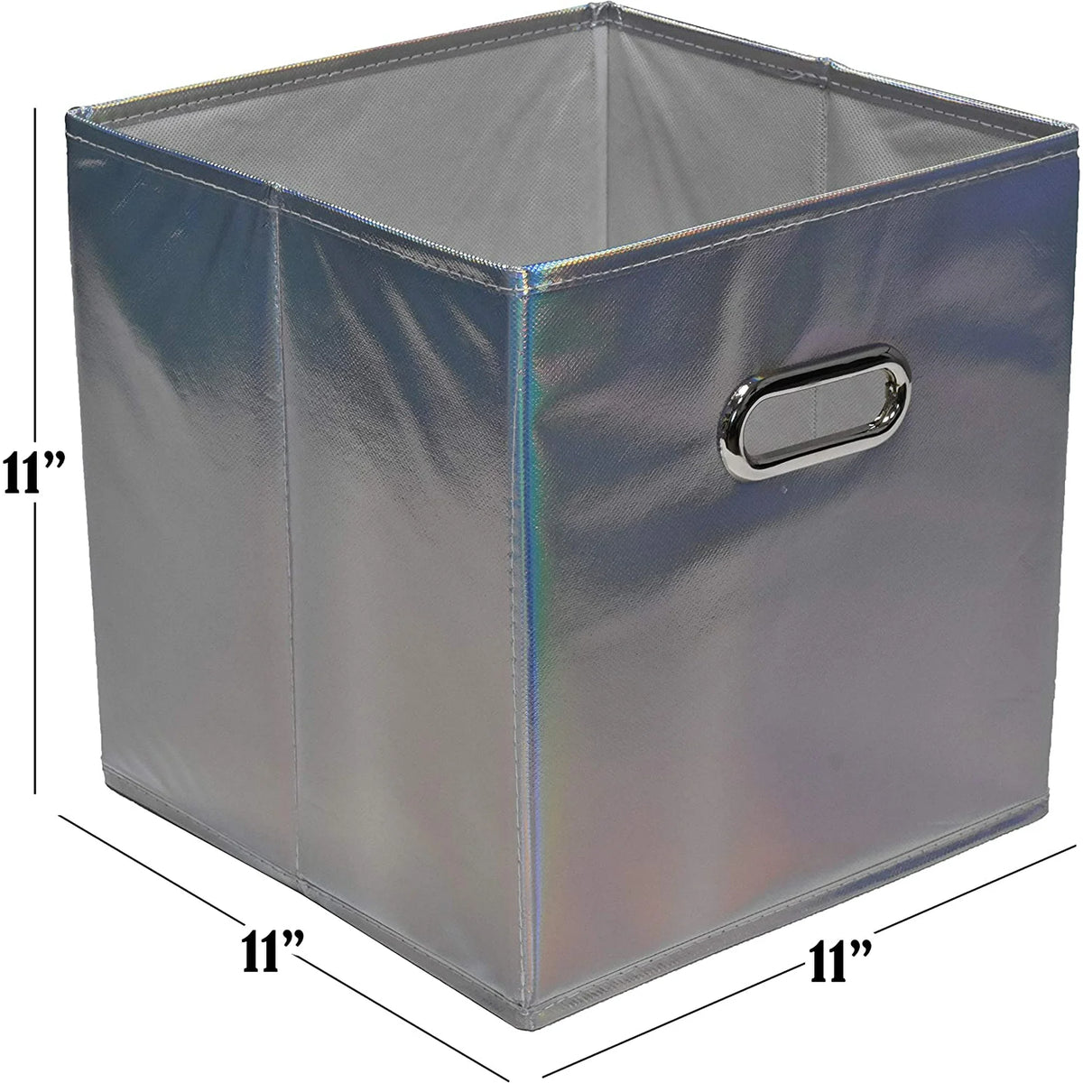 Foldable Laundry Storage Bins 6-Pack Collapsible Cube Organizers S910