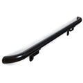 Textured Black Aluminum Handrail Kit with Wall Returns N93842